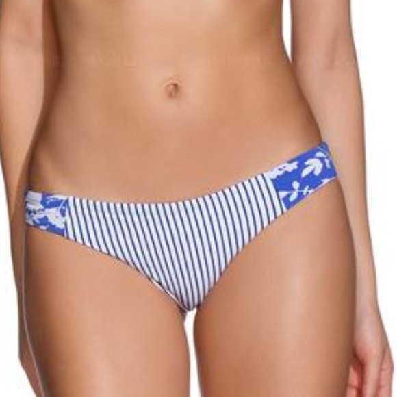Maaji Other - Maaji Miami Park Striped Floral Bikini Bottoms